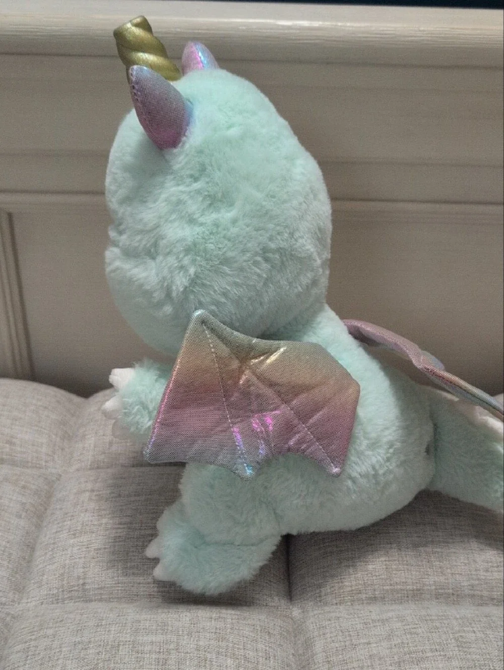 FAO Schwartz Light Up Projection Unicorn Plush Toy Stuffed Animal